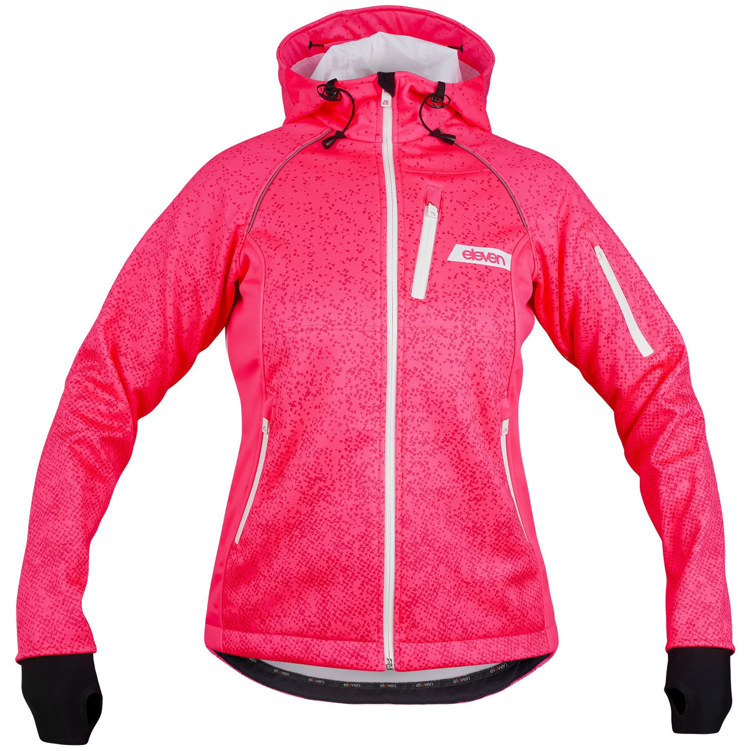 Dámská softshell bunda Eleven Screen Pink L