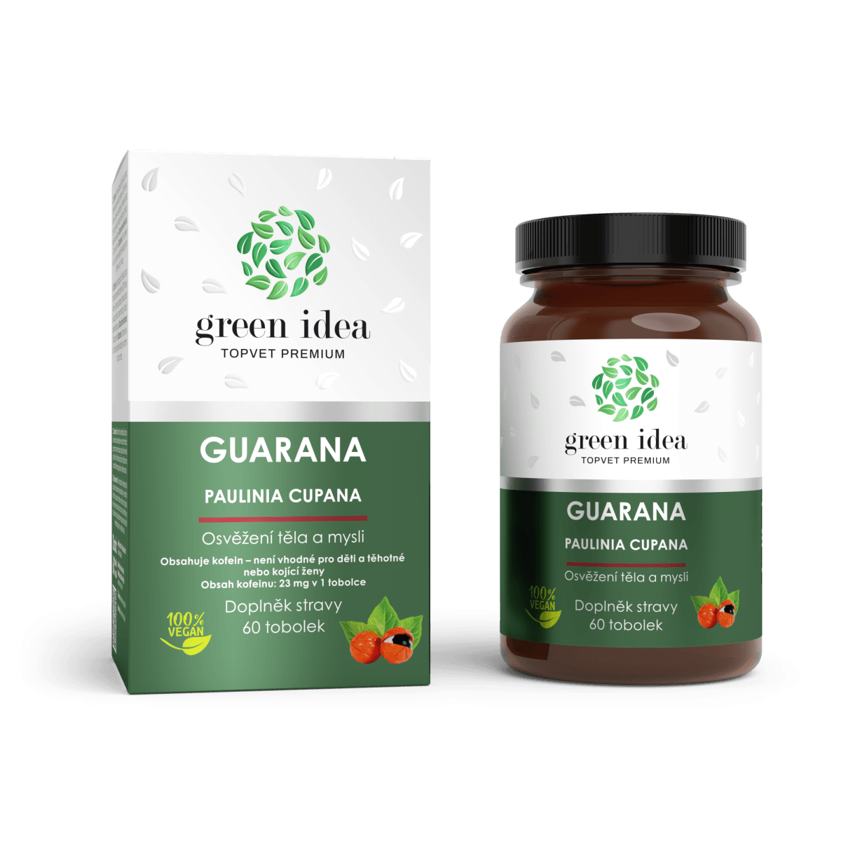 GREEN IDEA Guarana bylinný extrakt