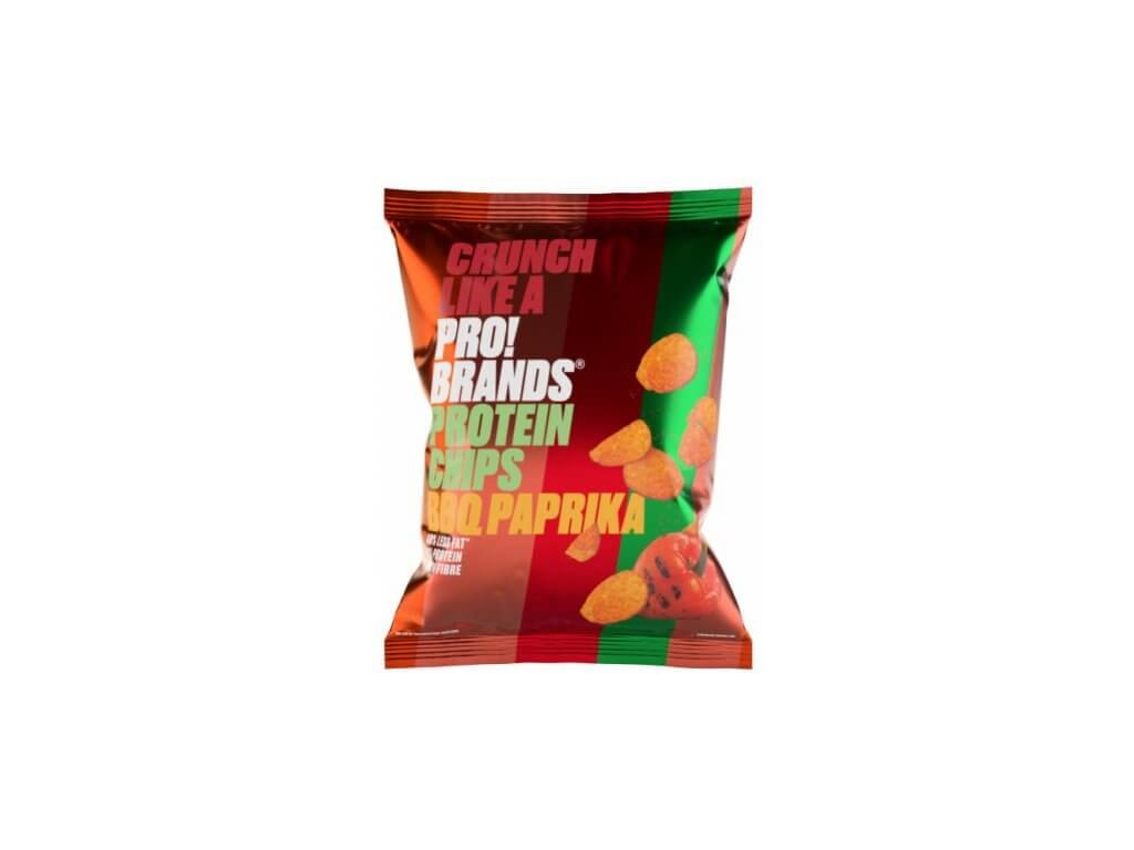 PROBRANDS Protein chips 50g - BBQ/paprika