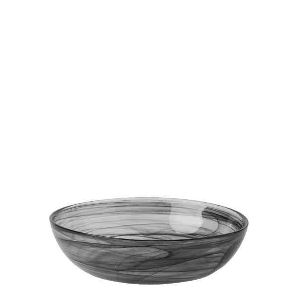 Miska černá 18 cm - Elements Glass