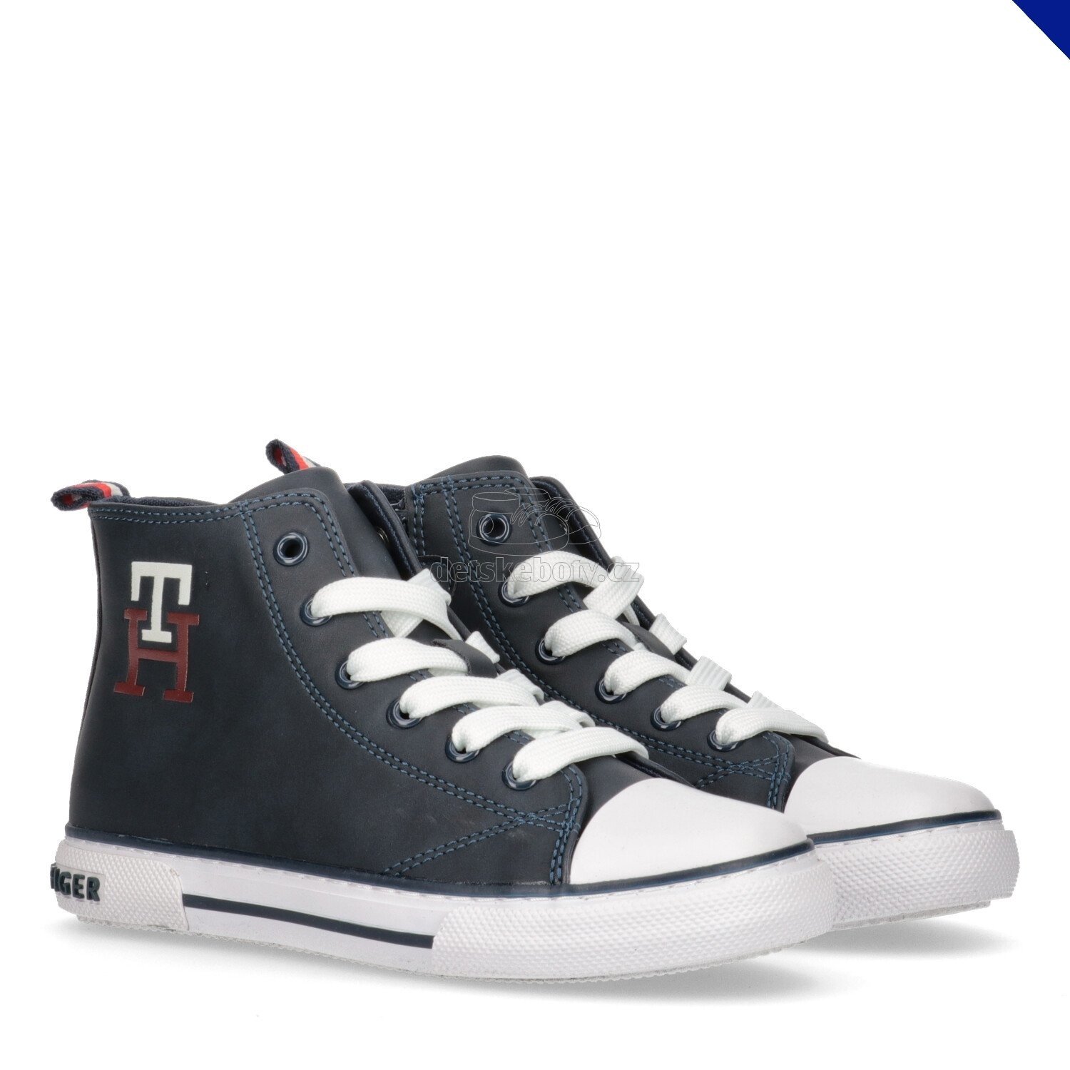 Dětské celoroční boty Tommy Hilfiger T3X9-32452-1355800 Velikost: 35