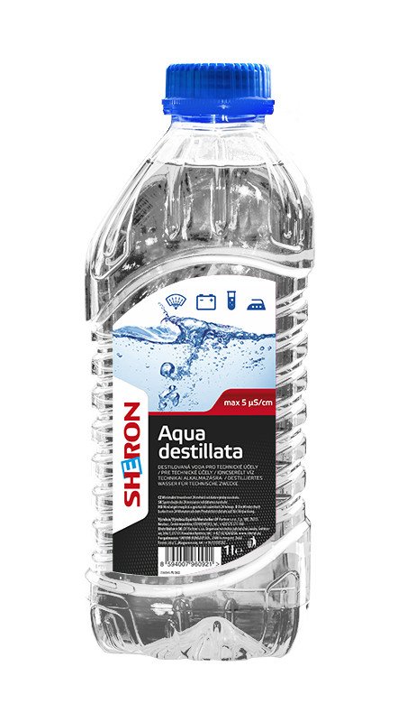 Sheron Destilovaná voda Aqua Destillata 1L