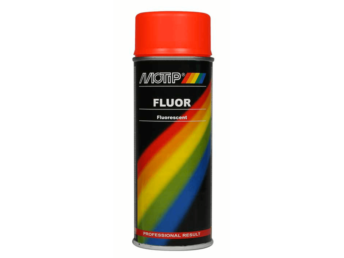 Motip Maxi efect fluorescenční barva červeno-oranžová 400ml