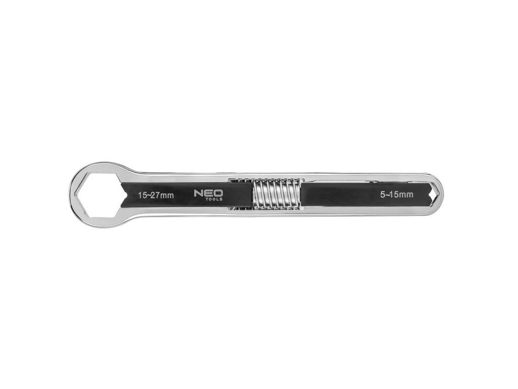 Neo Tools 03-031 Nastavitelný očkový klíč 5-27mm