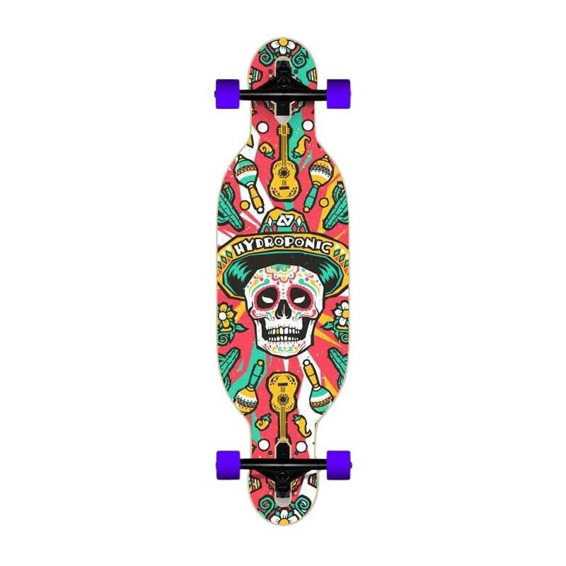 longboard HYDROPONIC - Hydroponic DT Kids Complete Longboard (MEXICAN 20 RED)