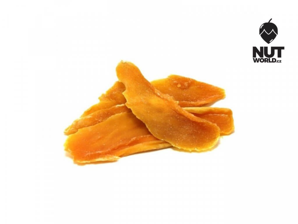 Nutworld.cz Mango plátky bez přidaného cukru nesířené Množství: 200g