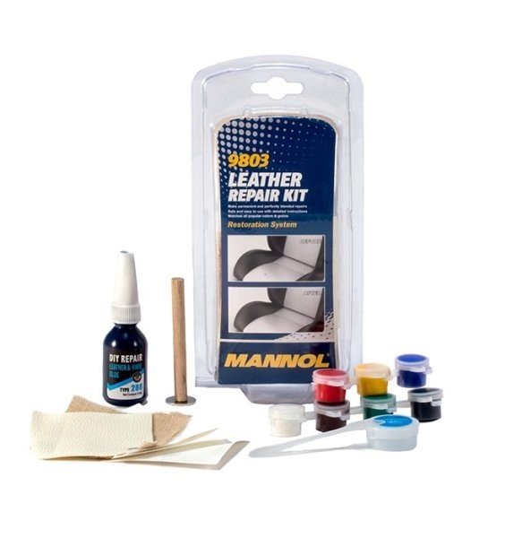 Mannol Leather Repair Kit 9803 - sada pro obnovu umělé kůže a vinylu
