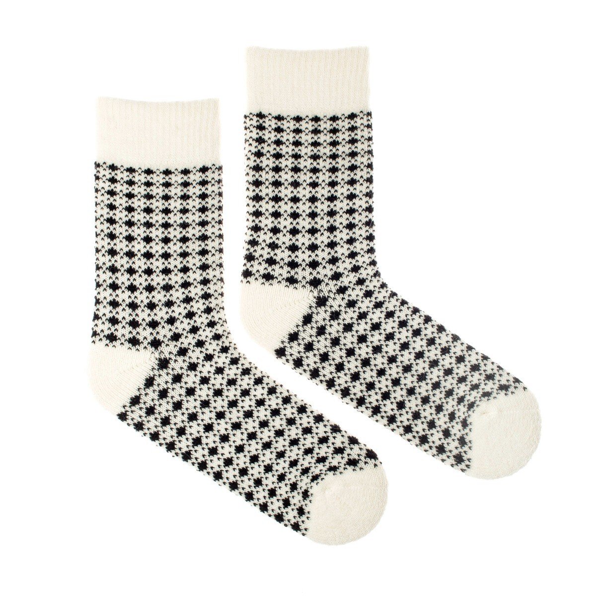 Vlněné ponožky Vlnáč Ovce bílá Fusakle