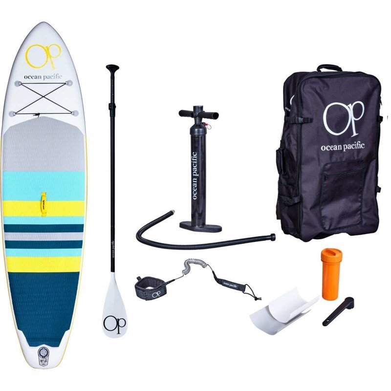 paddleboard OCEAN PACIFIC - Ocean Pacific Malibu All Round 10'6 Inflatable Paddle Board (MULTI1974)