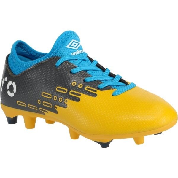 Umbro CYPHER FG JNR Dětské kopačky, žlutá, velikost 33.5