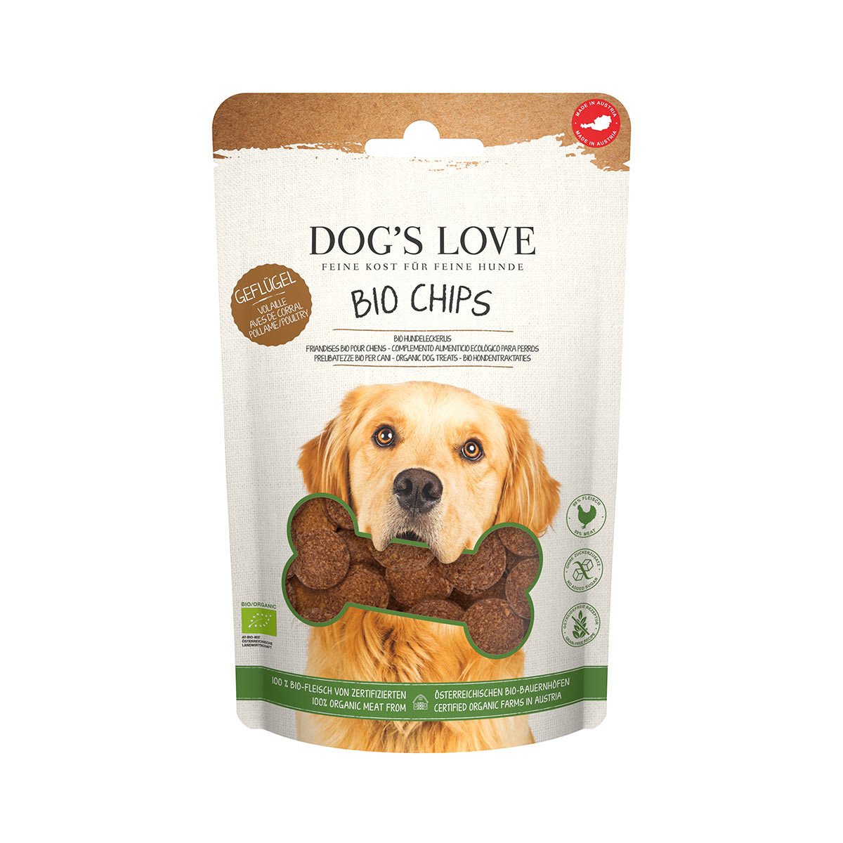 Dog's Love Canna BIO Drops drůbež 150 g