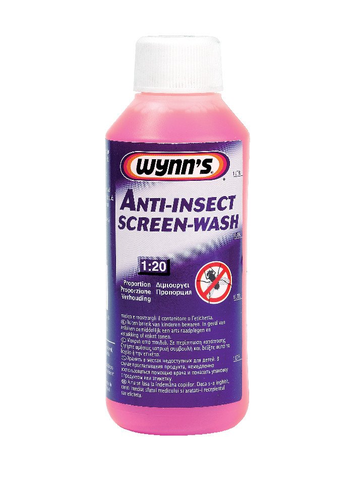 Wynn°s Anti-insect screen-wash koncentrát 1:20 letní 250ml