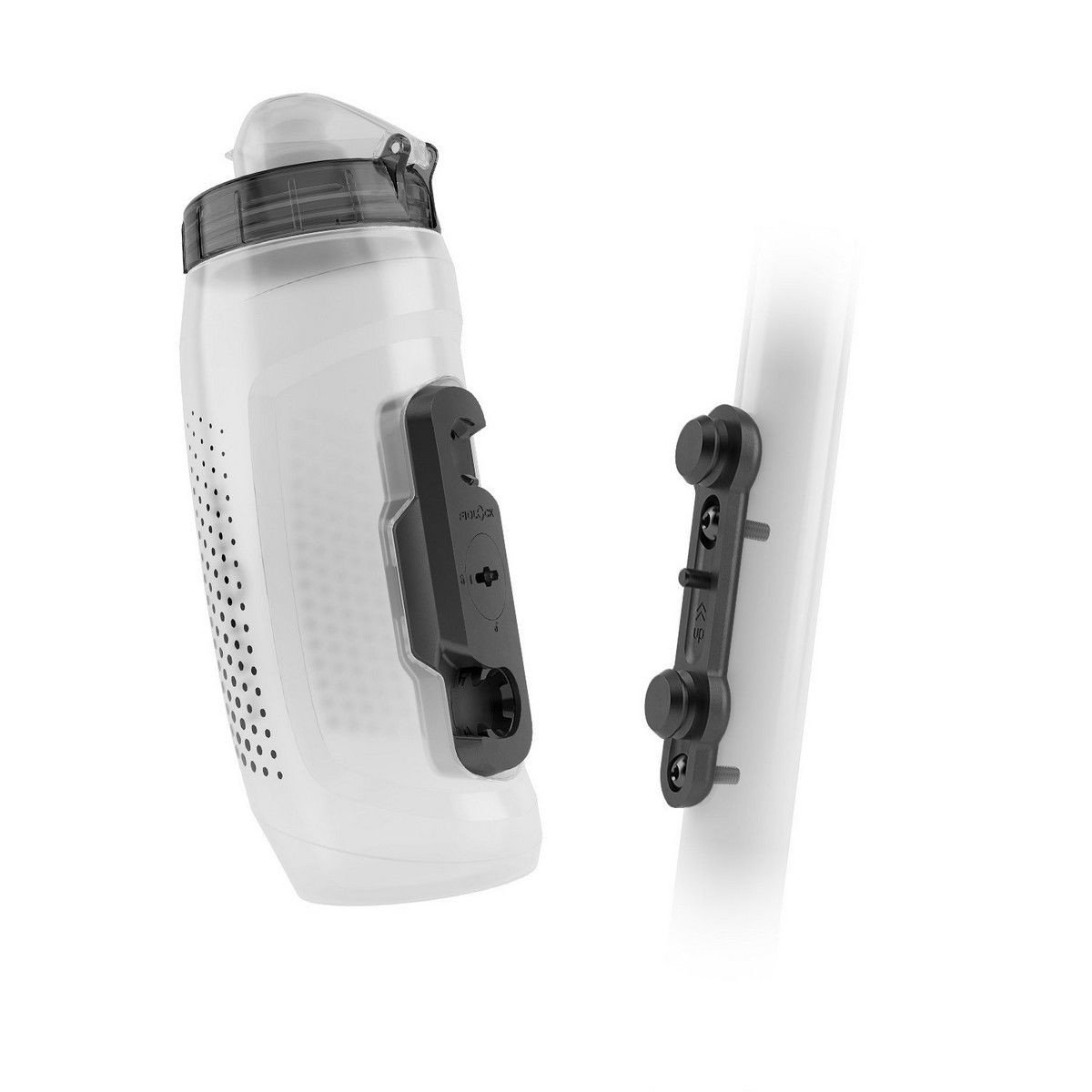 Set láhve s držákem Fidlock BOTTLE TWIST Clear 590ml