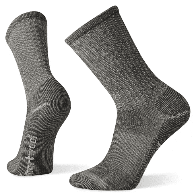 Smartwool CLASSIC HIKE LIGHT CUSHION CREW light gray Velikost: L