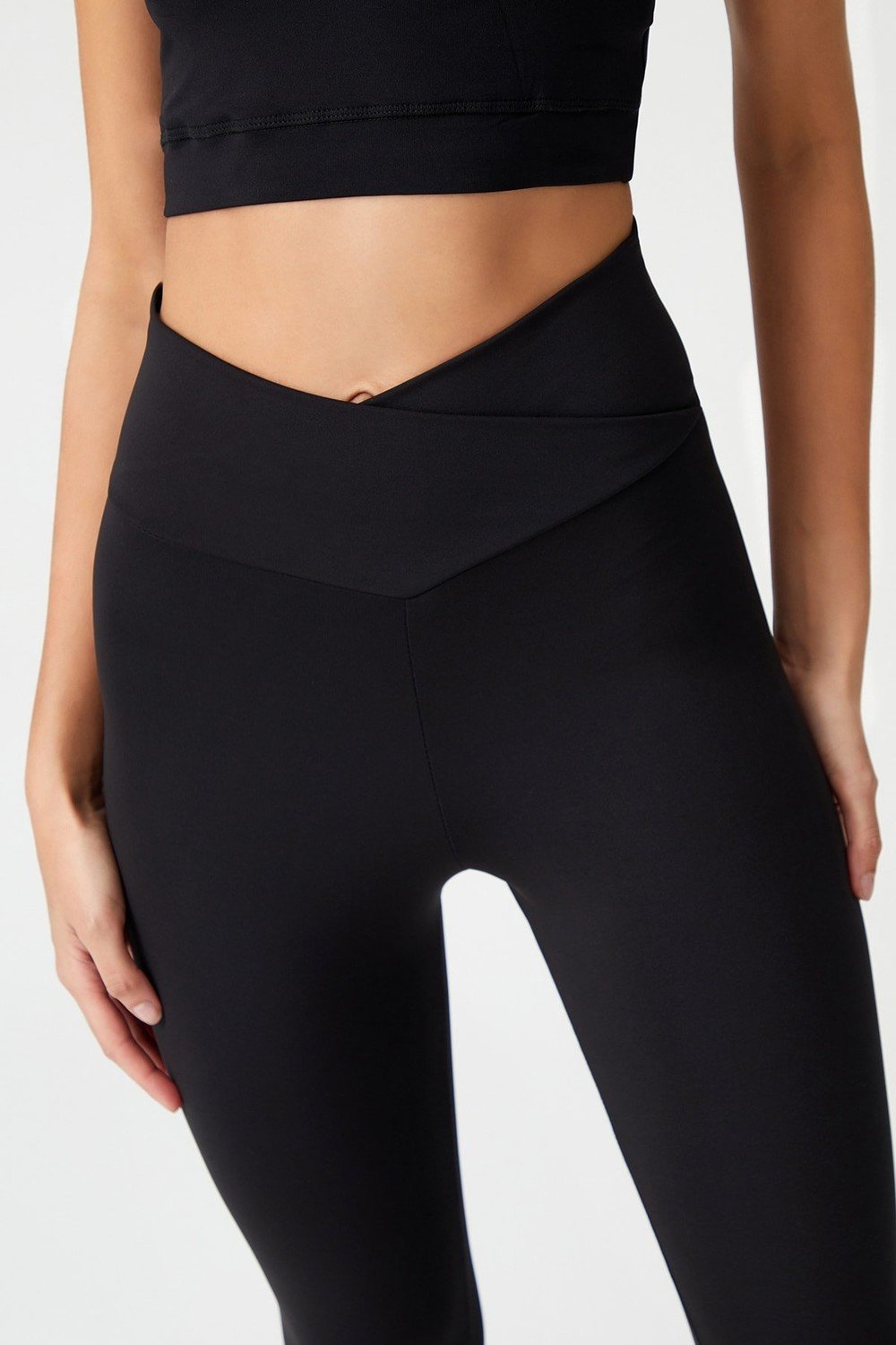 LOS OJOS Leggings - Black - Normal Waist