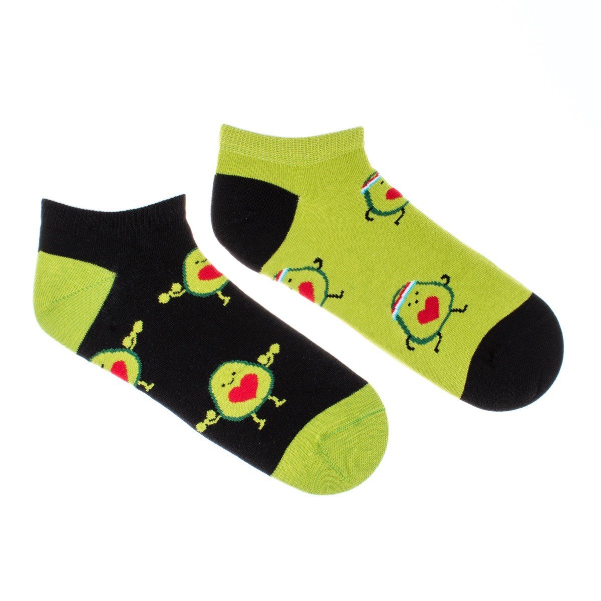 Kotníkové ponožky Feetee Avocado Fusakle