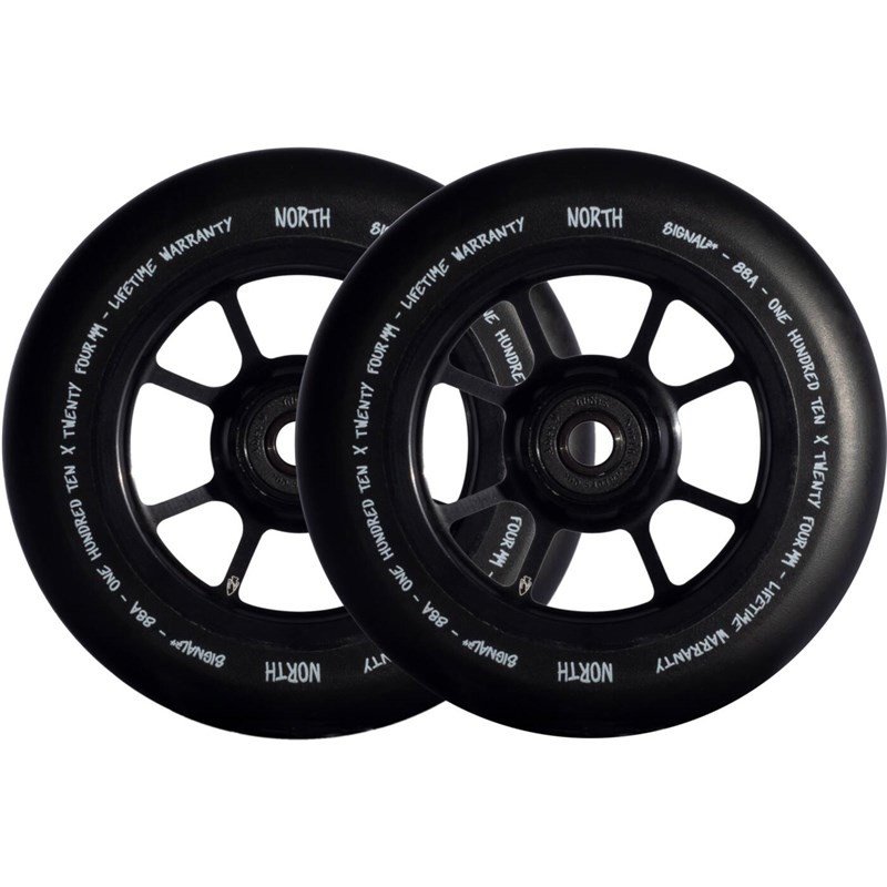 Kolečka NORTH SCOOTERS - North Signal Pro Scooter Wheels 2-Pack (BLK)