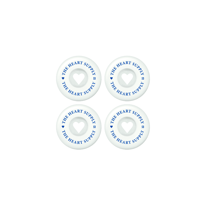 kolečka HEART SUPPLY - Heart Supply Clean Heart 99A Skateboard Wheels 4-Pack (MULTI997)