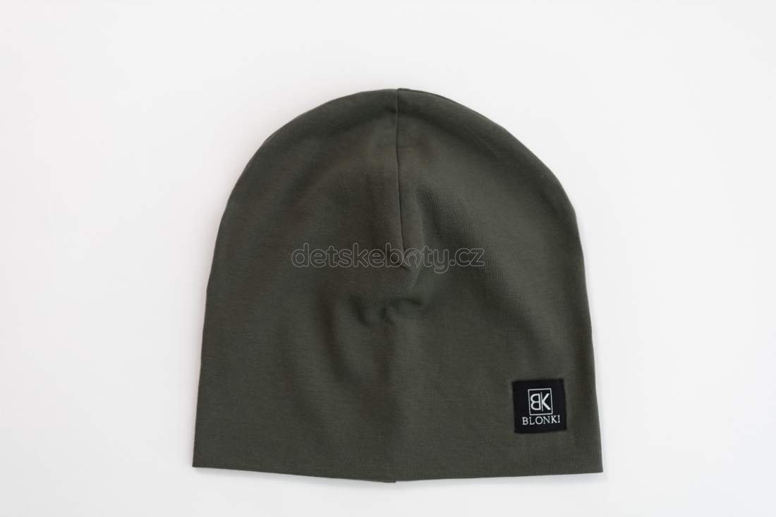 Tenká čepice Blonki khaki Velikost: 45-47