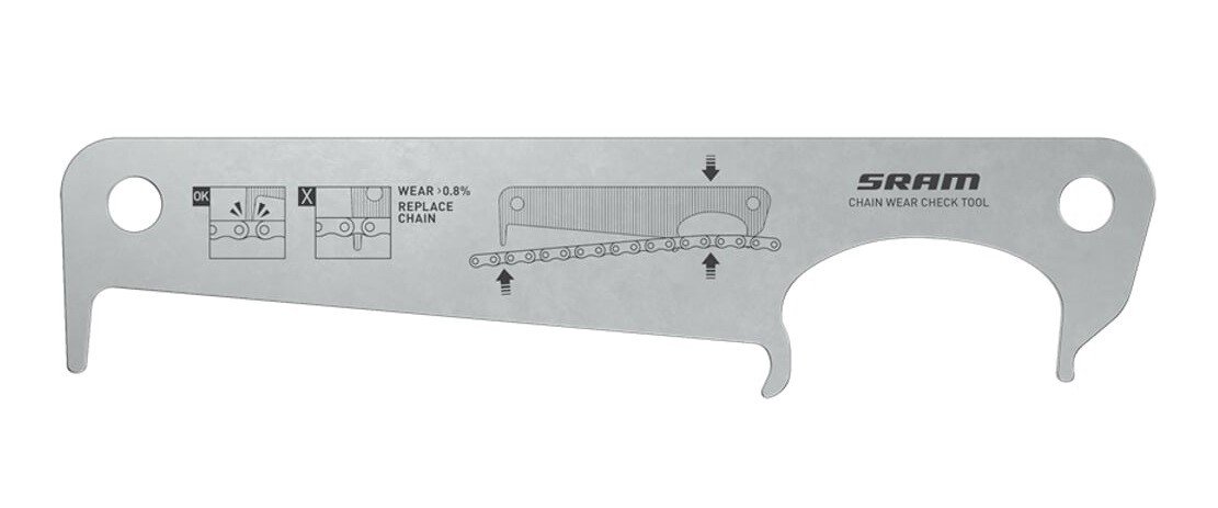 Měrka řetězu SRAM AM SRAM tool chain wear check