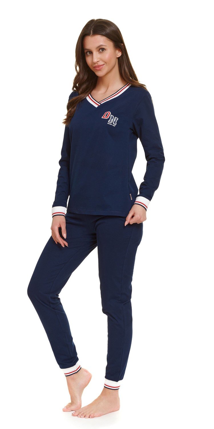 Doctor Nap Woman's Pyjamas PM.4504 Navy Blue