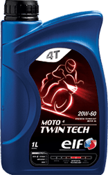 ELF Moto 4 Twin TECH 20W-60 1L