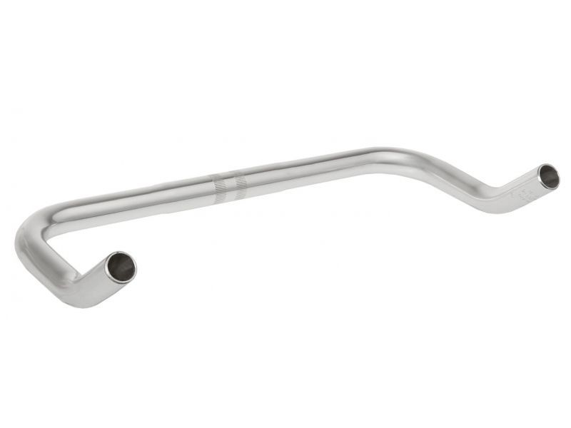 Zoom Řídítka zahlé 25.4 / 400MM FIXIE-SINGLE SPEED - stříbrná