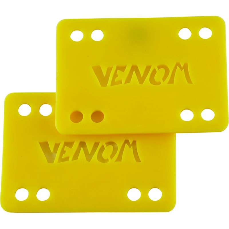 podložky VENOM - Venom 1/8in Longboard / Skateboard Risers 2 Pack (YELLOW)