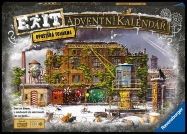 Ravensburger EXIT Adventní kalendář 2023 - Továrna