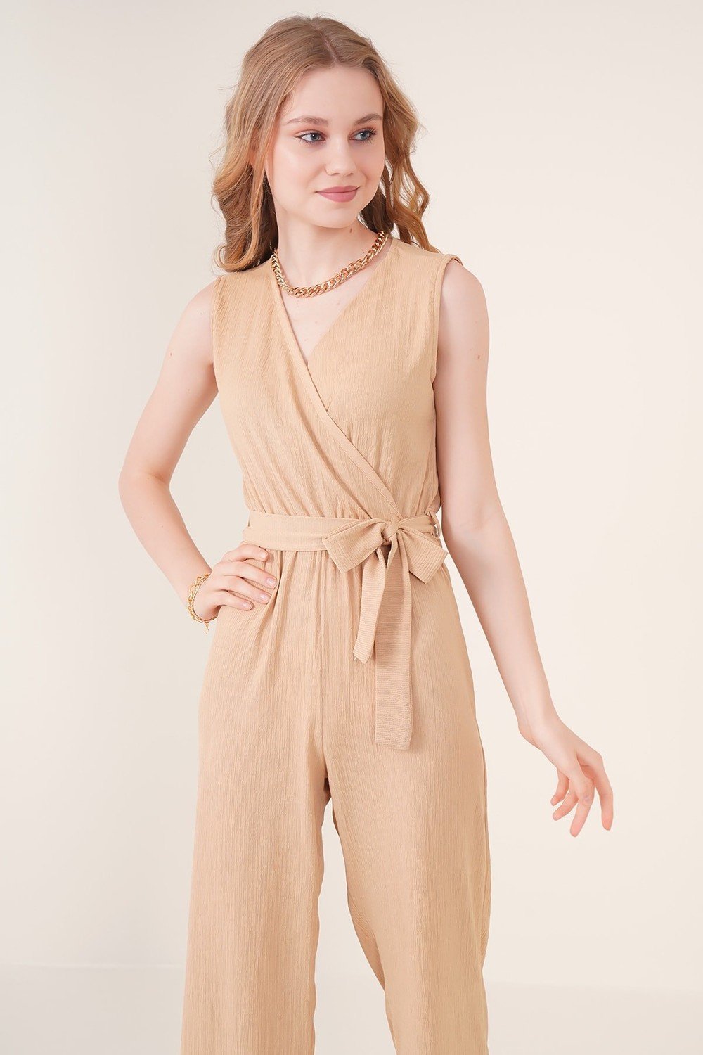 Bigdart Jumpsuit - Beige - Regular fit