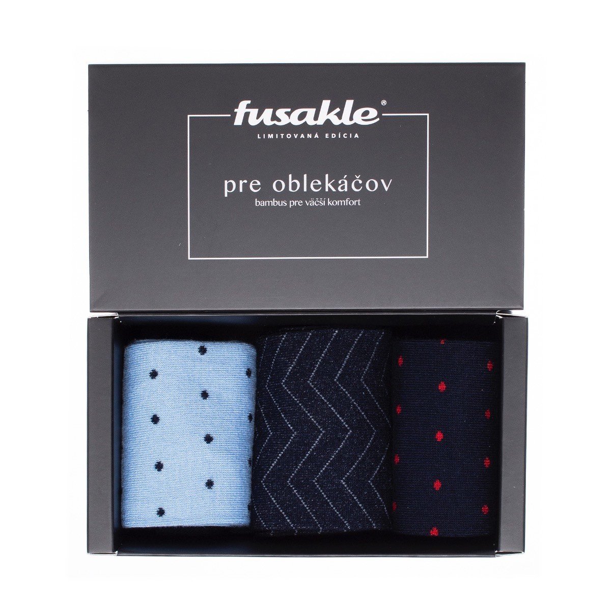 Darčeková krabička oblek Fusakle