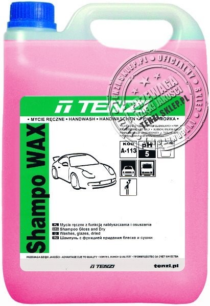 Tenzi Shampoo wax 5L