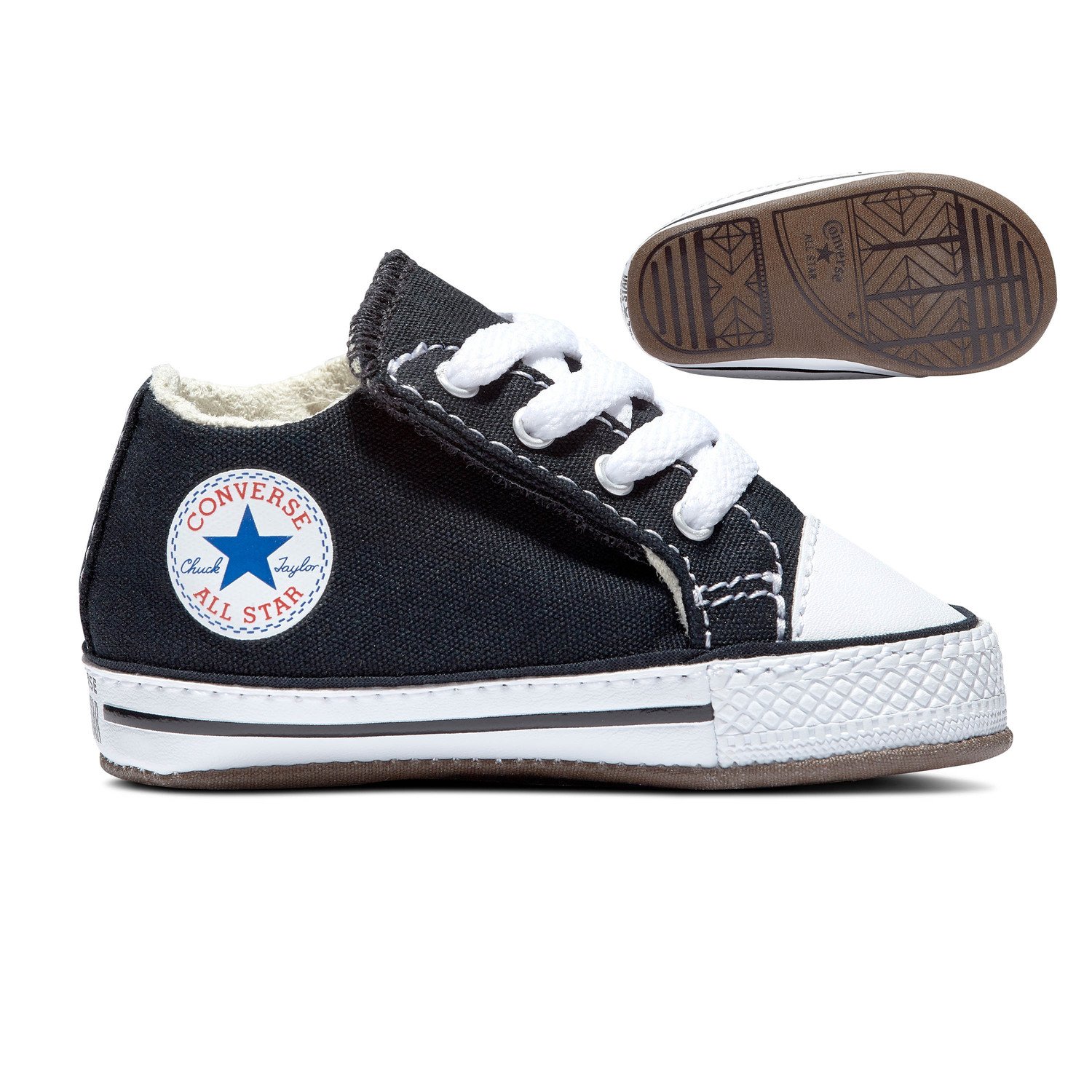 converse CHUCK TAYLOR ALL STAR CRIBSTER CANVAS Dětské capáčky EU 17 865156C