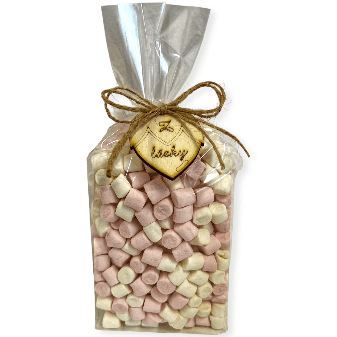 Nutworld.cz Mini marshmallows 150g v celofánku Z LÁSKY