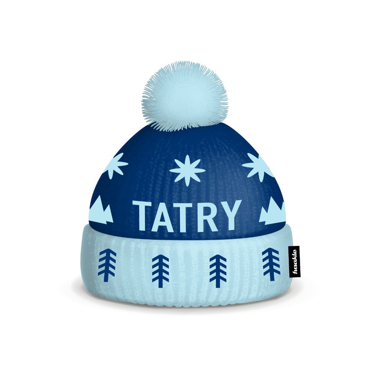 Čepice Tatry světlemodrá Fusakle