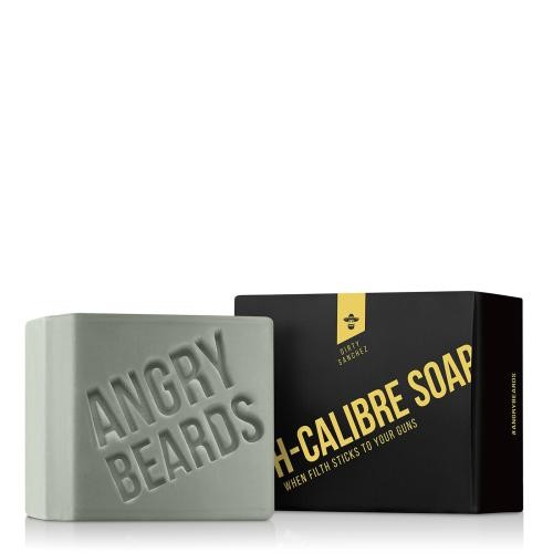 Angry Beards H-Calibre Soap Dirty Sanchez 100 g tuhé mýdlo na ruce pro muže