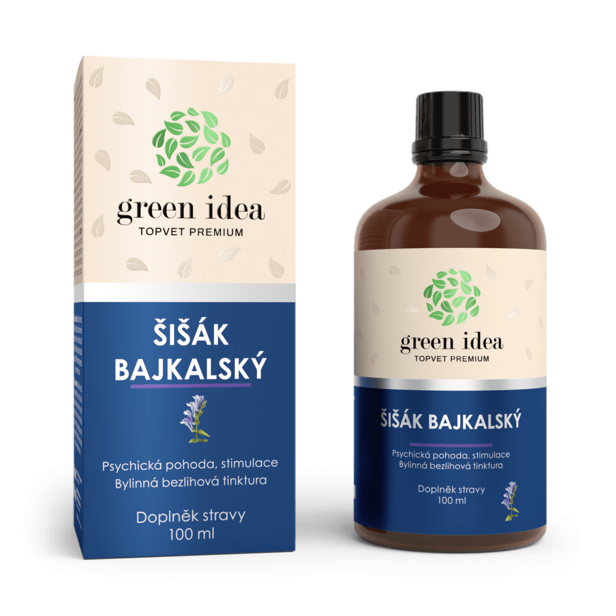 GREEN IDEA Šišák - bezlihová tinktura 100 ml