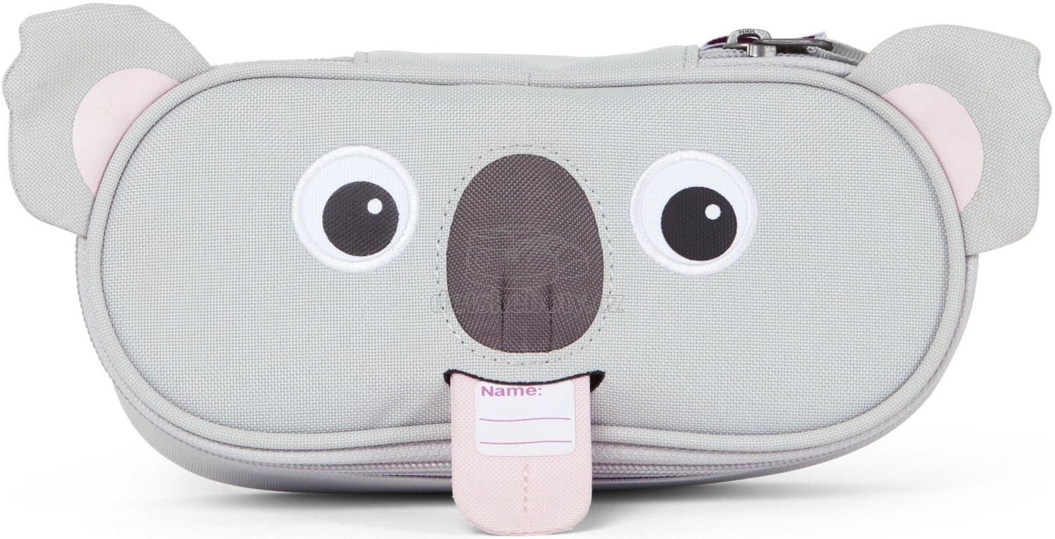 Dětský penál Affenzahn Pencil Case - Koala Karla - grey