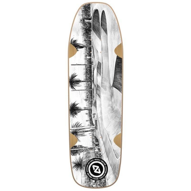 deska HYDROPONIC - Hydroponic Bullet Pool Shape Skateboard Deck (LA MAR BELLA POOL SH)
