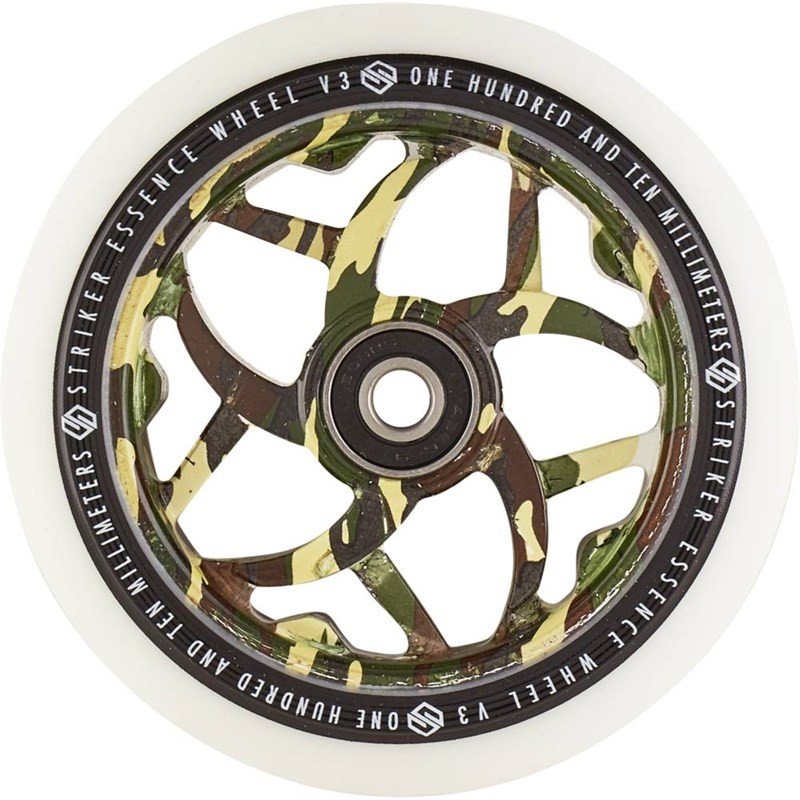 kolečka STRIKER - Striker Essence V3 White Pro Scooter Wheel (CAMO)