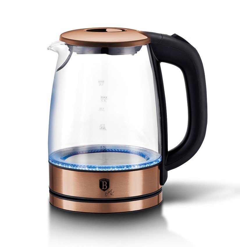 BERLINGERHAUS Rychlovarná konvice 1,7 l 2200W Rosegold Metallic Line BH-9118