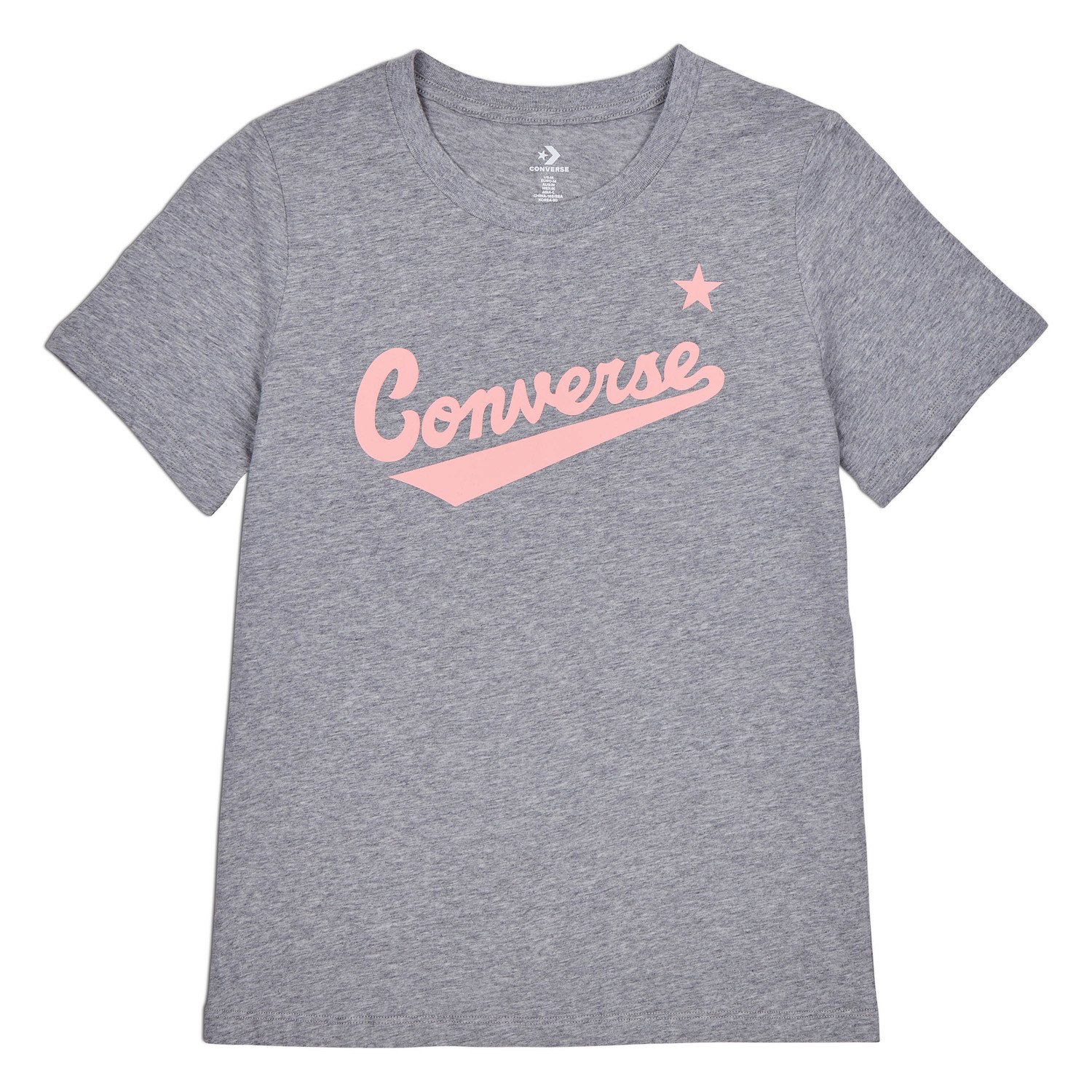 converse SCRIPTED WORDMARK TEE Dámské tričko US L 10021940-A06