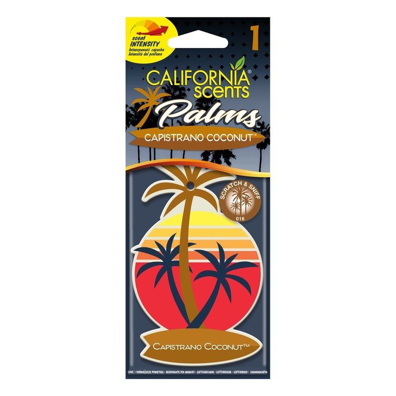California Scents Palm Tree Air Capistrano Coconut