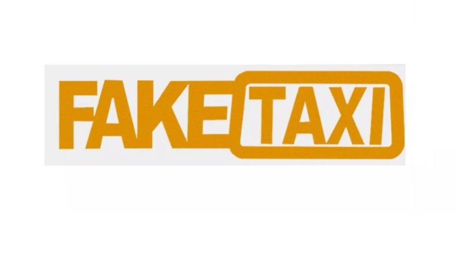 Samolepka na auto - FAKE TAXI