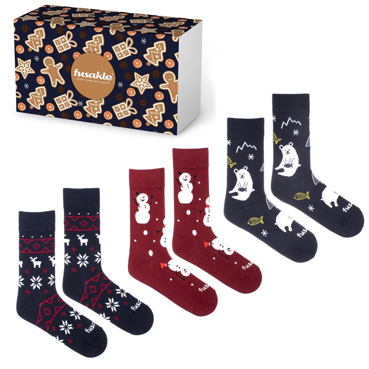 Dárková krabička Vánoce v kuchyni Fusakle