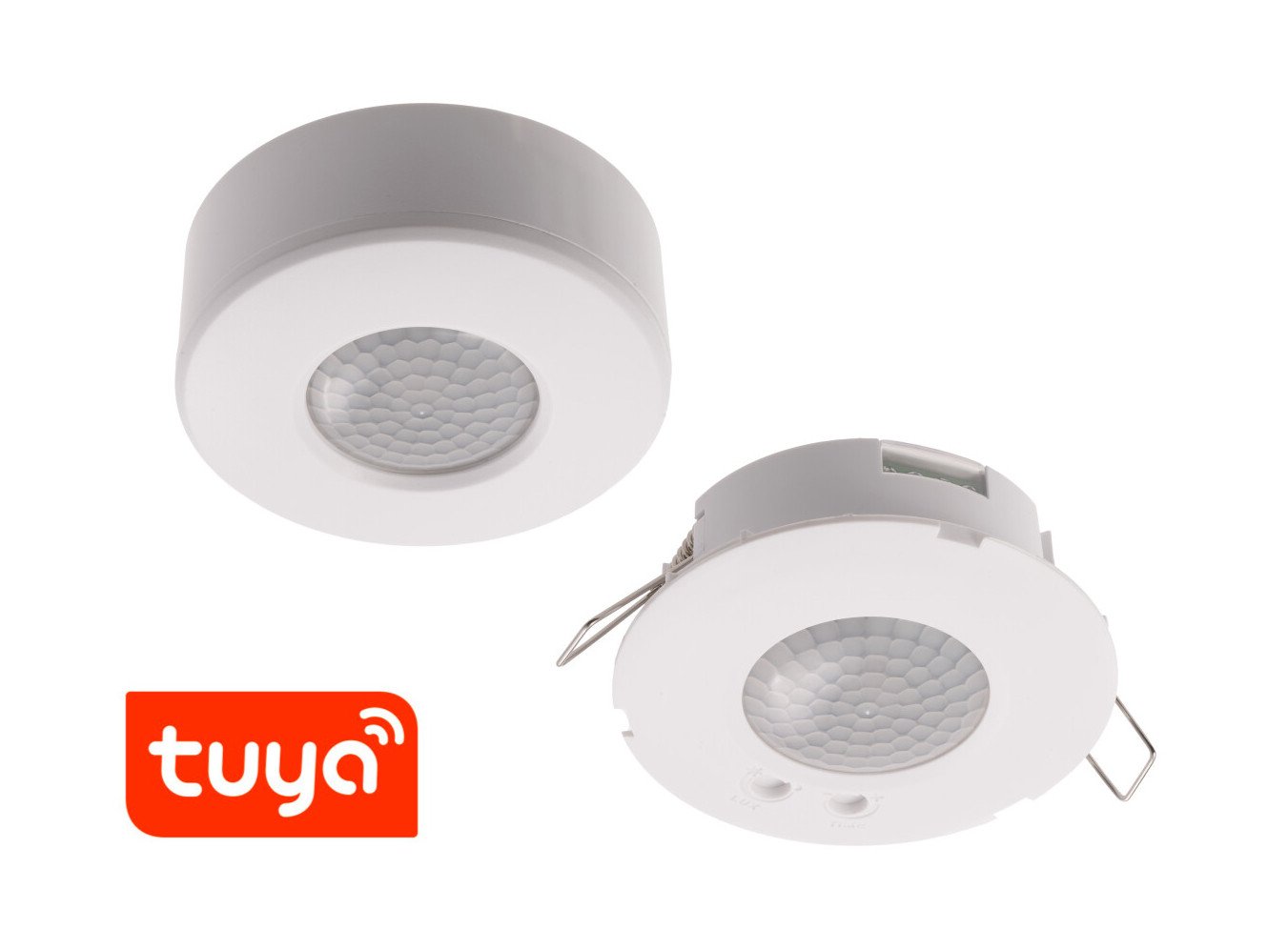 T-LED SMART PIR Pohybové čidlo TUYA 2v1 068350