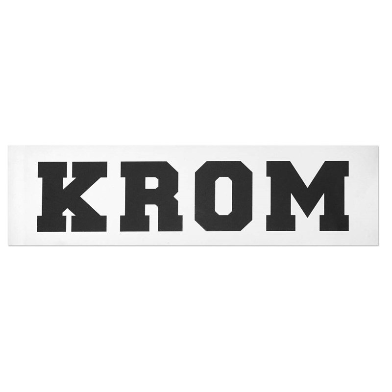 samolepka KROM - KROM Sticker 25-Pack (BLACK)