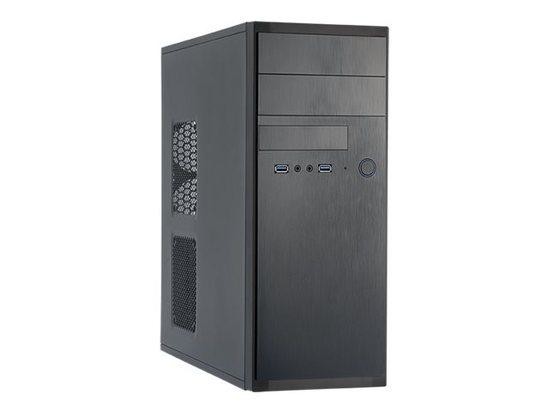 CHIEFTEC skříň Elox Series HQ-01B-OP, Miditower, USB 3.0, Black, bez zdroje, HQ-01B-OP