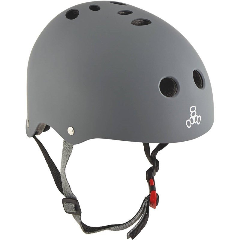 helma TRIPLE EIGHT - Triple Eight Certified Sweatsaver Skate Helmet (GREY)