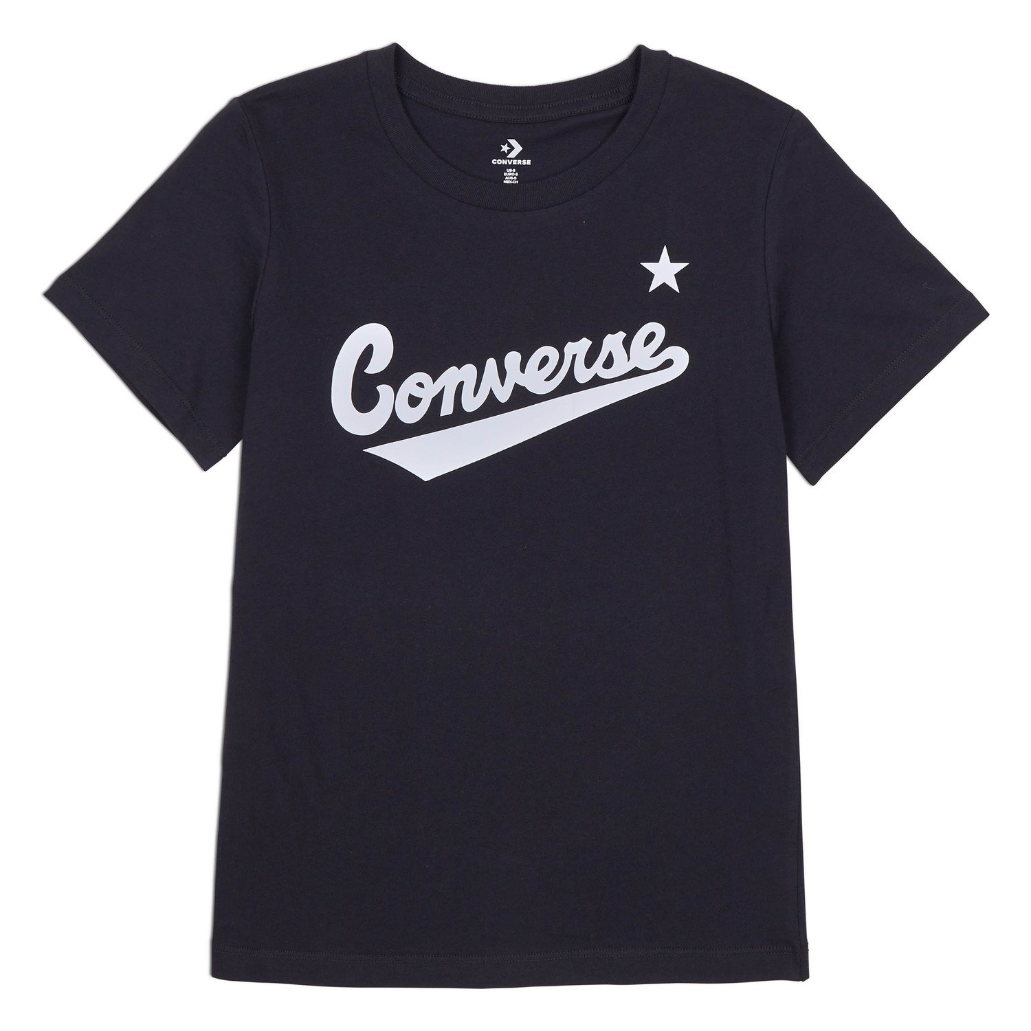 converse SCRIPTED WORDMARK TEE Dámské tričko US L 10021940-A02